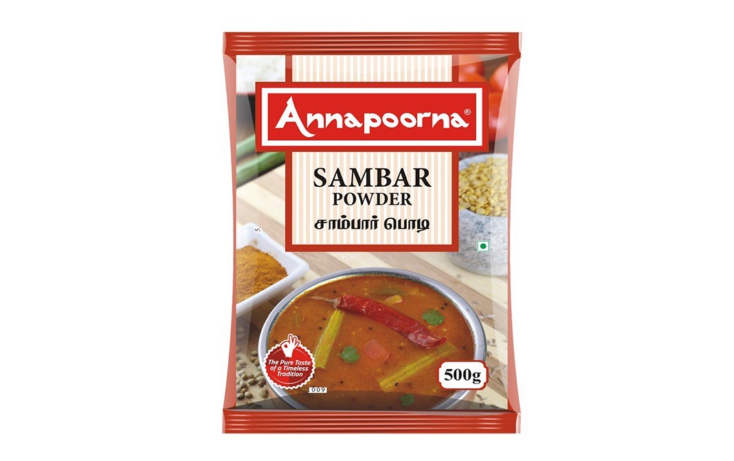 Annapoorna Sambar Powder    Pack  500 grams